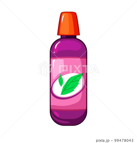 liquid mouthwash cartoon vector illustration 99478043