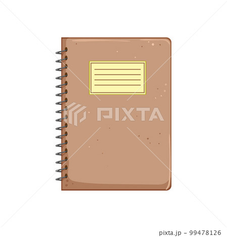 book notebook cartoon vector illustration book notebook cartoon vector illustration 99478126