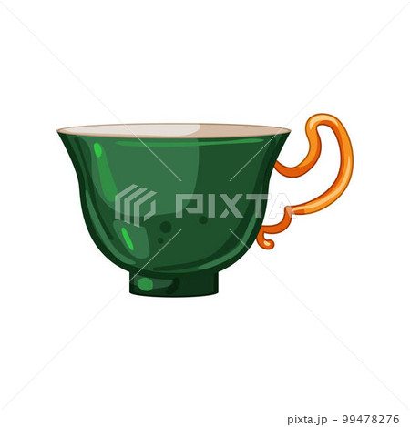 hot vintage cup cartoon vector illustration 99478276