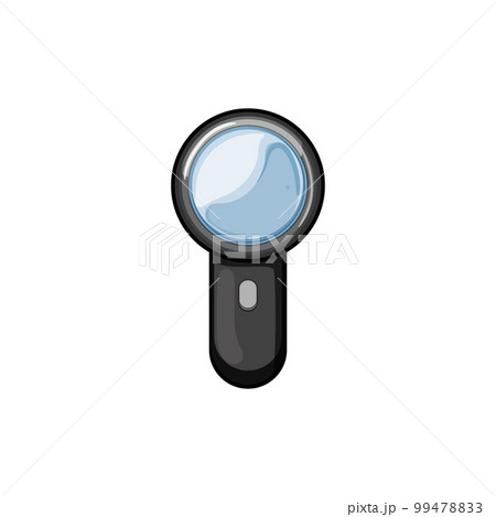magnifer magnifying glass cartoon vector illustration 99478833