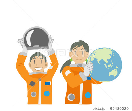 宇宙服を着た子供たち 99480020