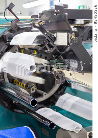 A machine for the production of tights. A machine for the production of tights. 99480526