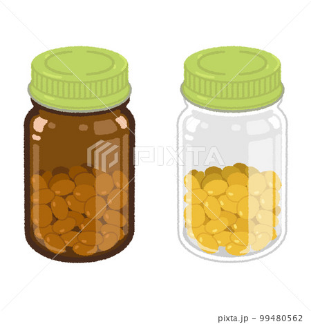 薬瓶のイラスト 薬瓶のイラスト 99480562