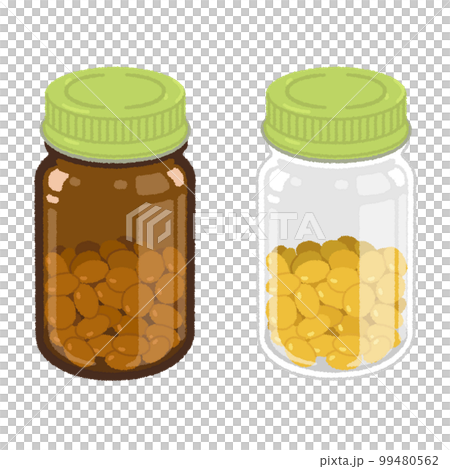 薬瓶のイラスト 薬瓶のイラスト 99480562