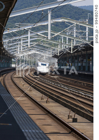 新幹線　N700系　新山口駅　ホーム 99480740