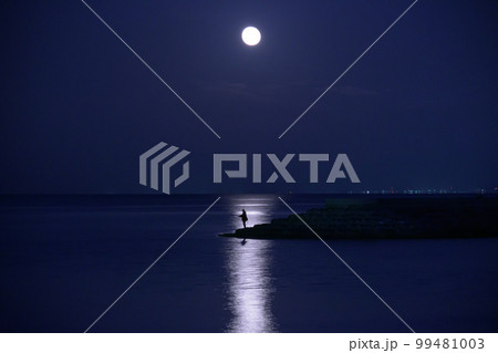 満月とムーンロード 満月とムーンロード 99481003