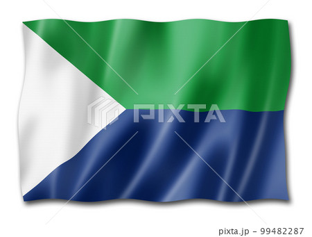 El Hierro, Canary islands flag, Spain 99482287