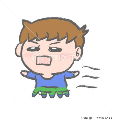 走っている男の子 99483233