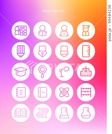 アイコン ライン ソース 99484236