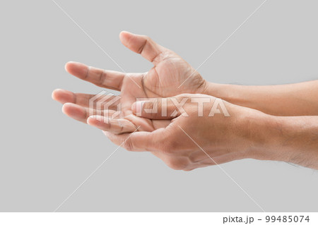 Hand pain. 99485074