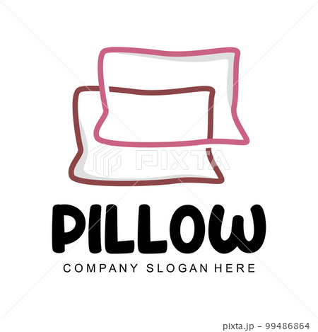 Pillow Logo, Bed Design, Dream And Sleeping Template Icon Vector Pillow Logo, Bed Design, Dream And Sleeping Template Icon Vector 99486864