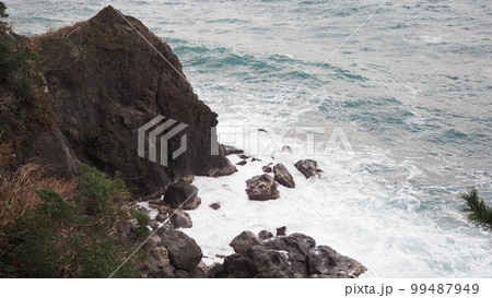 新温泉津町 釜屋海岸 新温泉津町 釜屋海岸 99487949