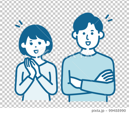 Convincing man and woman Convincing man and woman 99488990