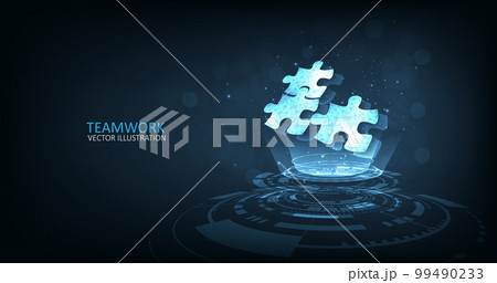 Teamwork and cooperation concept. Teamwork and cooperation concept. 99490233