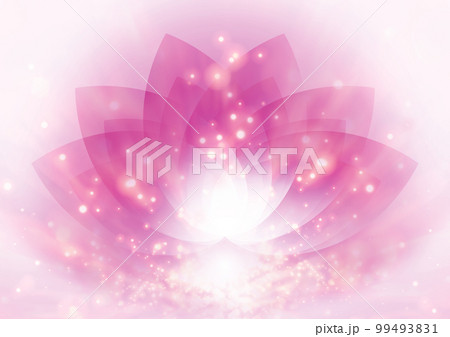 スピリチュアルな蓮の花の背景 99493831