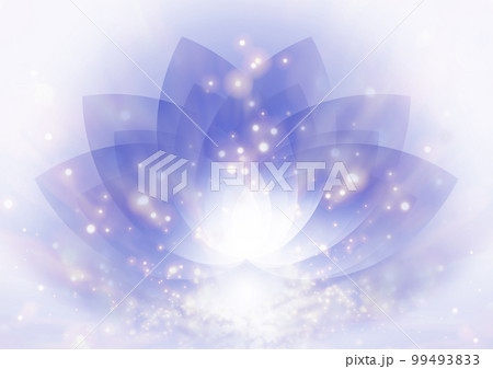 スピリチュアルな蓮の花の背景 99493833