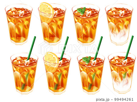 アイスティー レモンティー ミルクティー ミントティー アイスティー レモンティー ミルクティー ミントティー 99494261