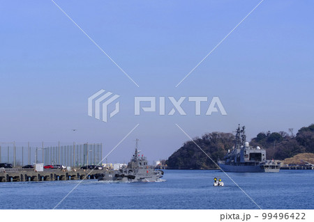 長浦港の風景 99496422