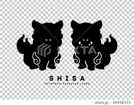 Shisa 平面設計圖標矢量圖 Shisa 平面設計圖標矢量圖 99496555