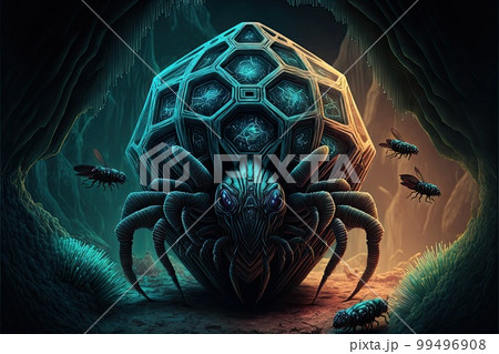 Wall art, wallpaper frame art, painting, bug nation, alien hive, abomination character, spider queen, biology and animal decor, AI generated art Wall art, wallpaper frame art, painting, bug nation, alien hive, abomination character, spider queen, biology and animal decor, AI generated art 99496908