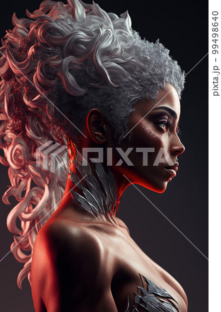 Demon Gomory, side view, bust shot 99498640