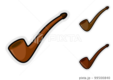 Note sticker set with Smoking Pipe Note sticker set with Smoking Pipe 99500840