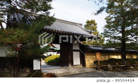 京都 大覚寺 表門 京都 大覚寺 表門 99504434