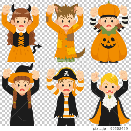 兒童萬聖節服裝無輪廓 99508439