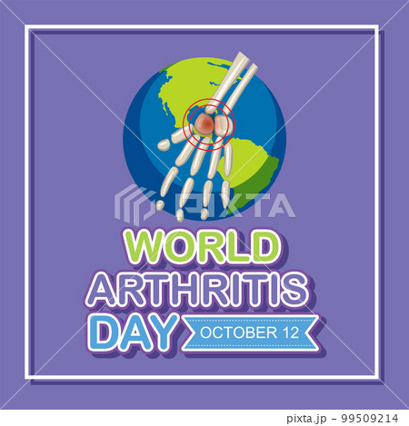 World Arthritis Day Poster Design World Arthritis Day Poster Design 99509214
