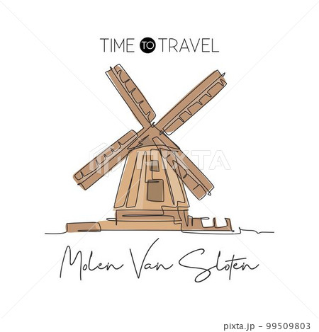 Traditional Dutch Windmill Royalty Free SVG Cliparts Vectors And Stock  Illustration Image 26582369