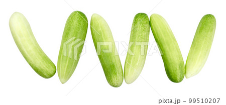 cucumber isolated cucumber isolated 99510207
