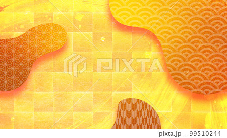 和風デザイン素材 99510244