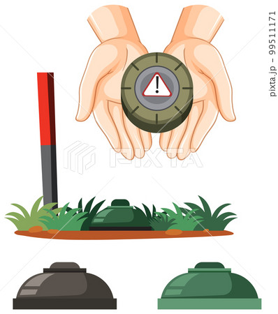 International Day for Mine Awareness Elements 99511171