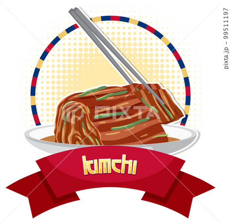 Korean traditional food vector Korean traditional food vector 99511197