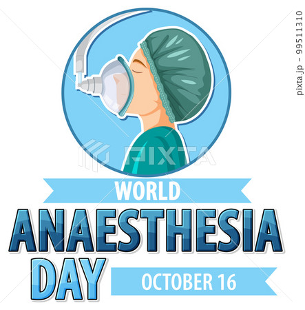 World Anaesthesia Day Logo Design 99511310