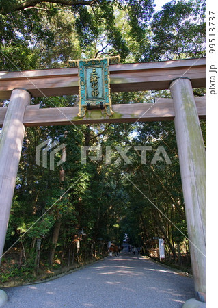 大神神社 二の鳥居 大神神社 二の鳥居 99513737
