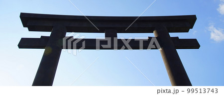 大神神社　大鳥居 99513743