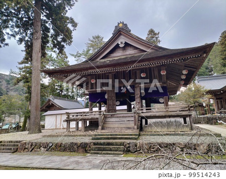島根県松江市の熊野大社とその周辺(雪のない冬) 島根県松江市の熊野大社とその周辺(雪のない冬) 99514243