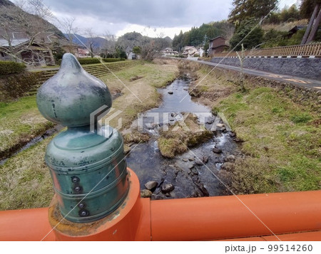 島根県松江市の熊野大社とその周辺（雪のない冬） 99514260