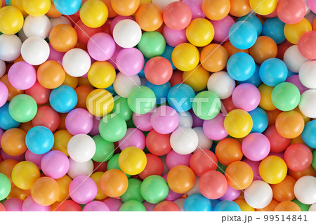 Colorful Glossy Balls Background Colorful Glossy Balls Background 99514841
