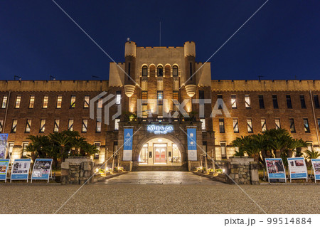 ミライザ大阪城　ライトアップ　夜景 99514884