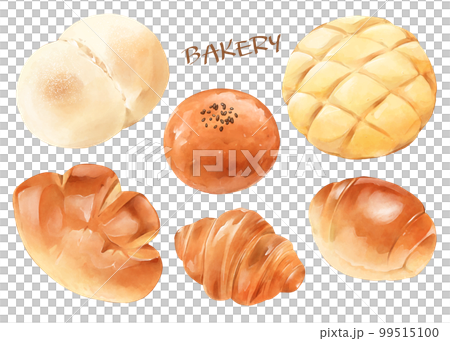 Bread illustration set Bread illustration set 99515100