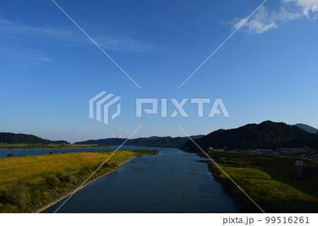 中筋川と四万十川 中筋川と四万十川 99516261