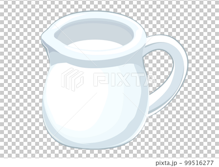 ミルクピッチャーのイラスト ミルクピッチャーのイラスト 99516277