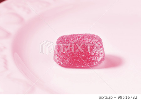 Red jelly fruit candy Red jelly fruit candy 99516732