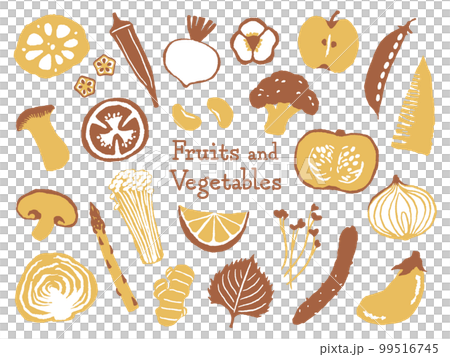 野菜と果物 野菜と果物 99516745