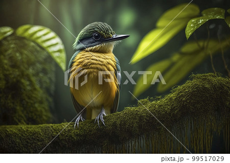 Flycatcher. Generative AI. 99517029
