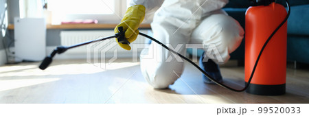 isinfection of premises from insects and rodents with chemicals 99520033