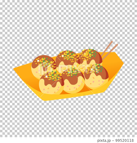 縁日イラスト:たこ焼き 縁日イラスト:たこ焼き 99520118