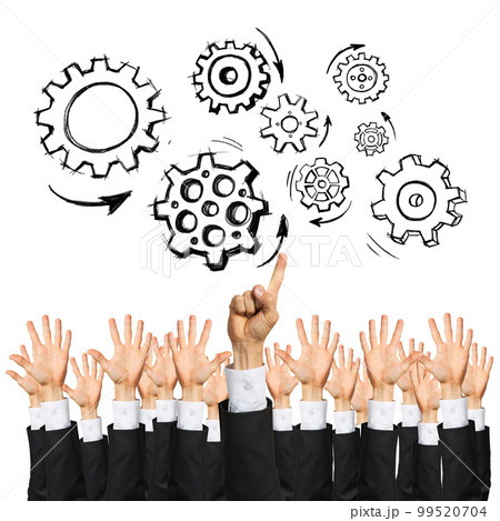 Business and teamwork concept 99520704